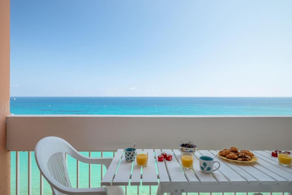 Le Panorama -Vue Exceptionnelle - Dernier Etage - Front De Mer Menton Exterior foto
